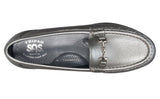 SAS Metro in Pewter Leather - Top View