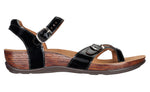SAS Pampa in Black Patent Leather - Side View