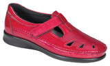 SAS Roamer in Lipstick Patent Leather - Right 3/4 View