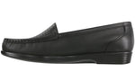SAS Savvy in Black Leather - Side View