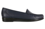 SAS Simplify in Navy Leather - Side View