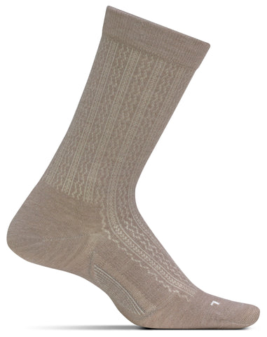 Feetures Women's Texture Ultra Light Crew