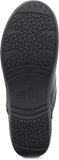 Dansko XP 2.0 in Black Waterproof Pull Up Leather - Bottom View