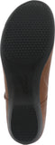 Dansko Fawna in Chestnut Burnished Calf - Bottom View