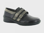 Naot Celesta in Black Madras / Oily Coal / Vintage Grey