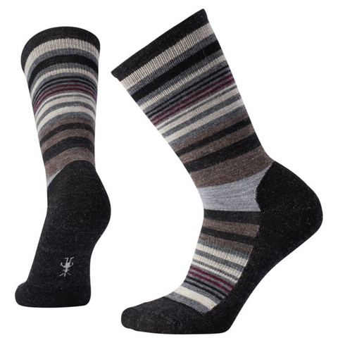 Smartwool Women's Jovian Stripe in Charcoal Heather