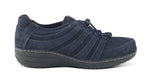 Aetrex Laney in Navy - Outside View
