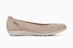 Mephisto Elsie Perf in Light Taupe Bucksoft