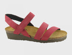 Naot Kayla in Red Brick Nubuck