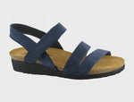 Naot Kayla in Navy Velvet Nubuck
