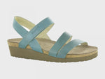Naot Kayla in Sea Green Leather