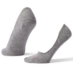 Smartwool Women's Secret Sleuth No Show Socks in Light Gray