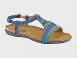 Naot Odelia in Oily Blue Nubuck / Oily Emerald Nubuck