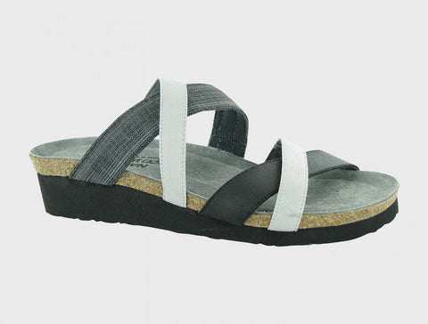 Naot Roxana in Black / Gloss Black / Light Grey