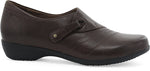 Dansko Franny in Chocolate Burnished Calf - Side View