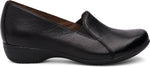 Dansko Farah in Black Leather - Side View