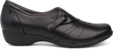 Dansko Franny in Black Milled Nappa - Side View