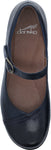 Dansko Fawna in Navy Burnished Calf - Top View