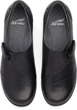 Dansko Franny in Black Milled Nappa - Top View