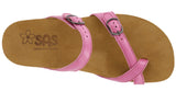 SAS Shelly in Passion Pink Leather - Top View